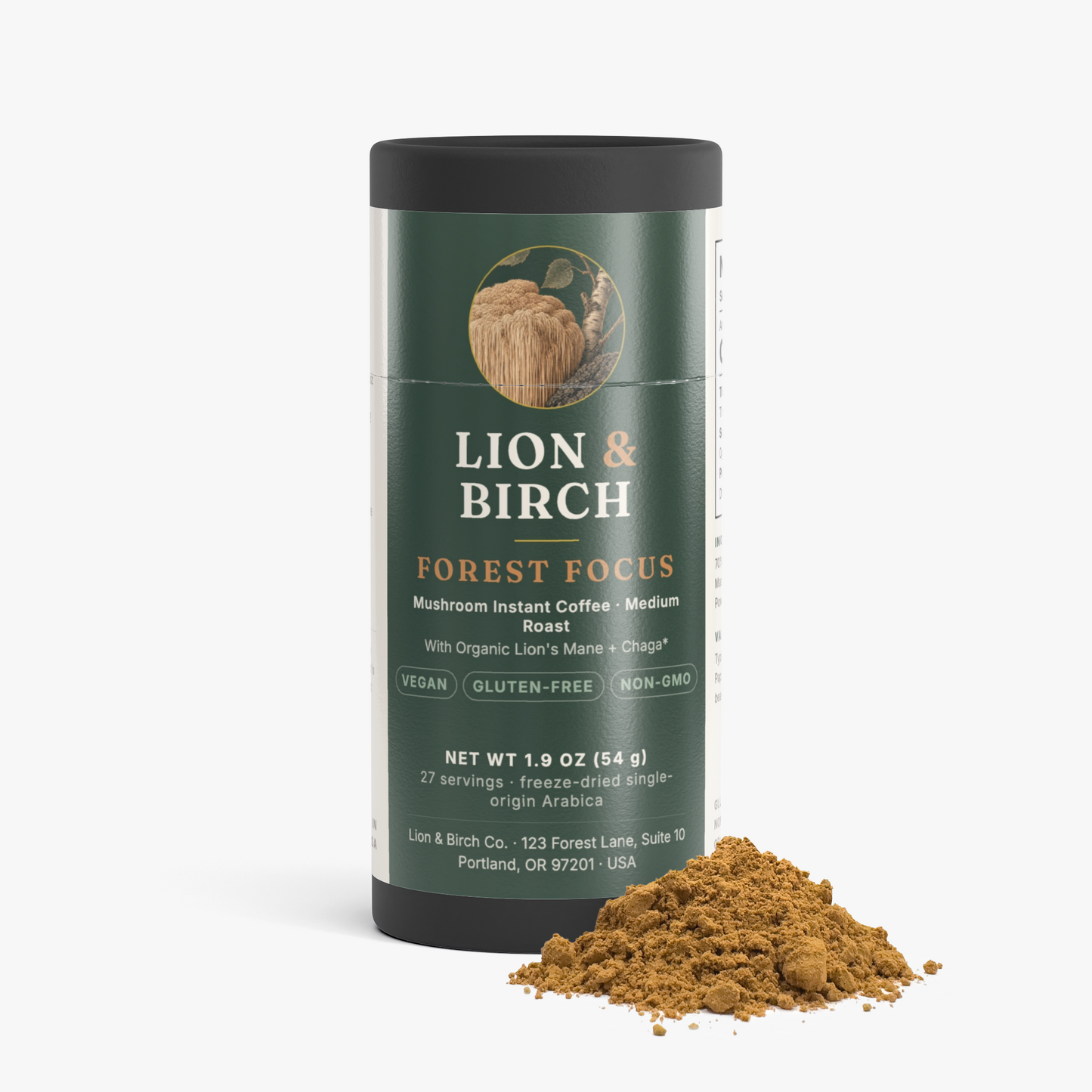 Mushroom Fuse Instant Coffee (Medium Roast)